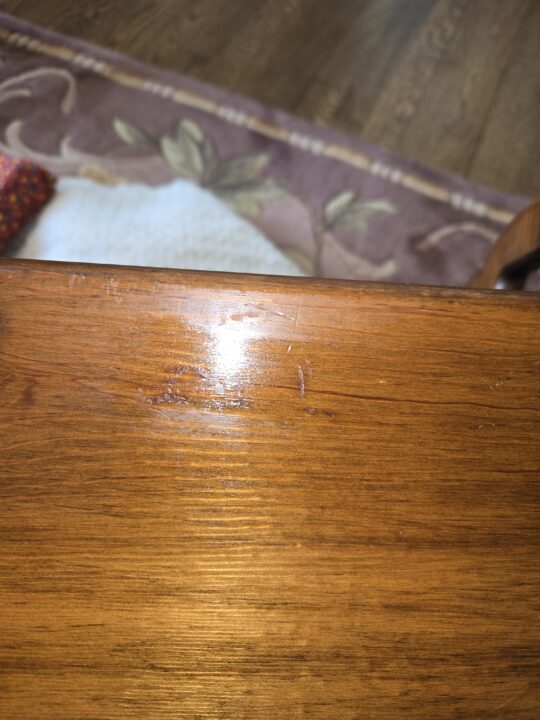 Scratch restoration - After