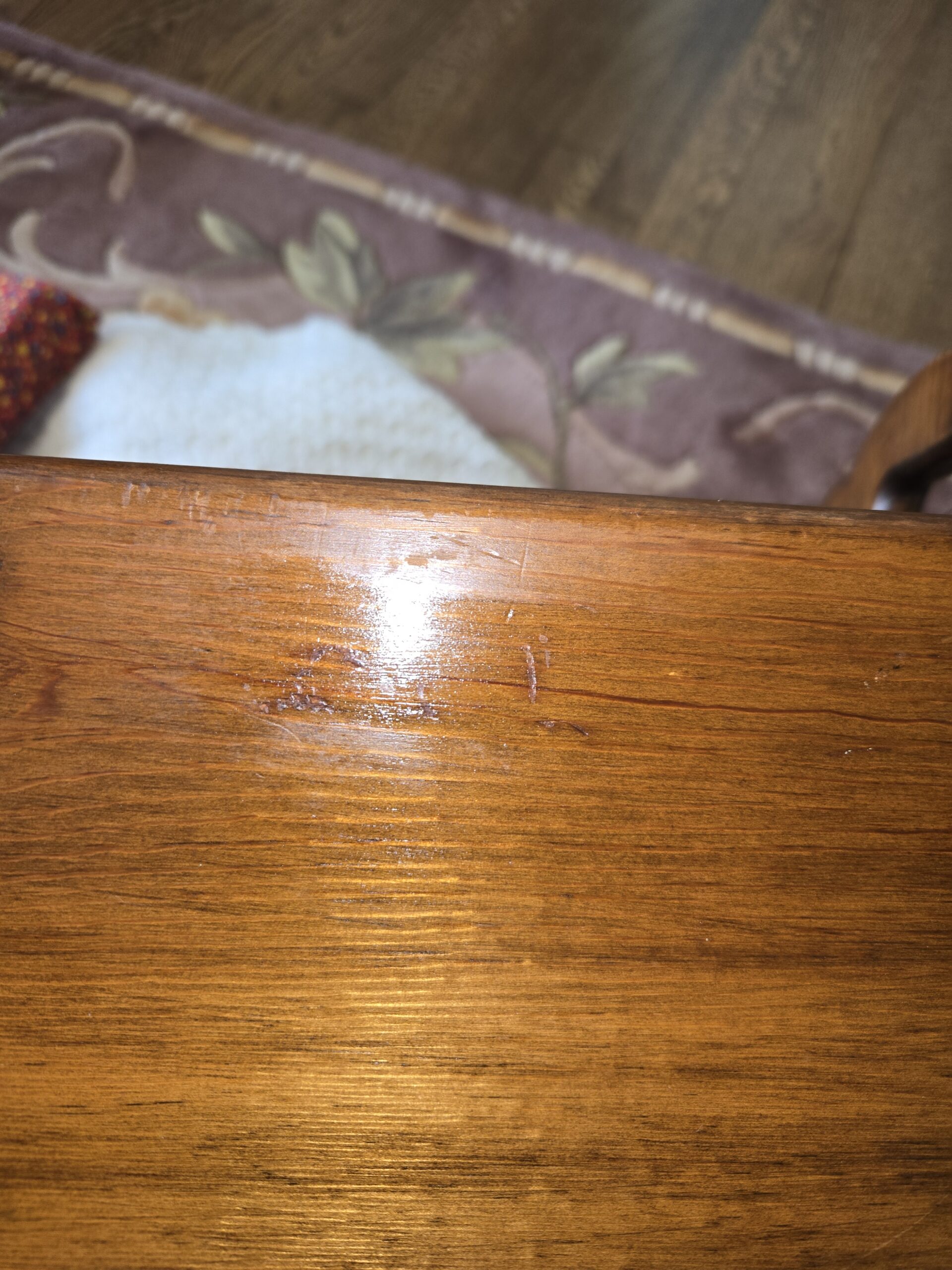 Scratch restoration - After