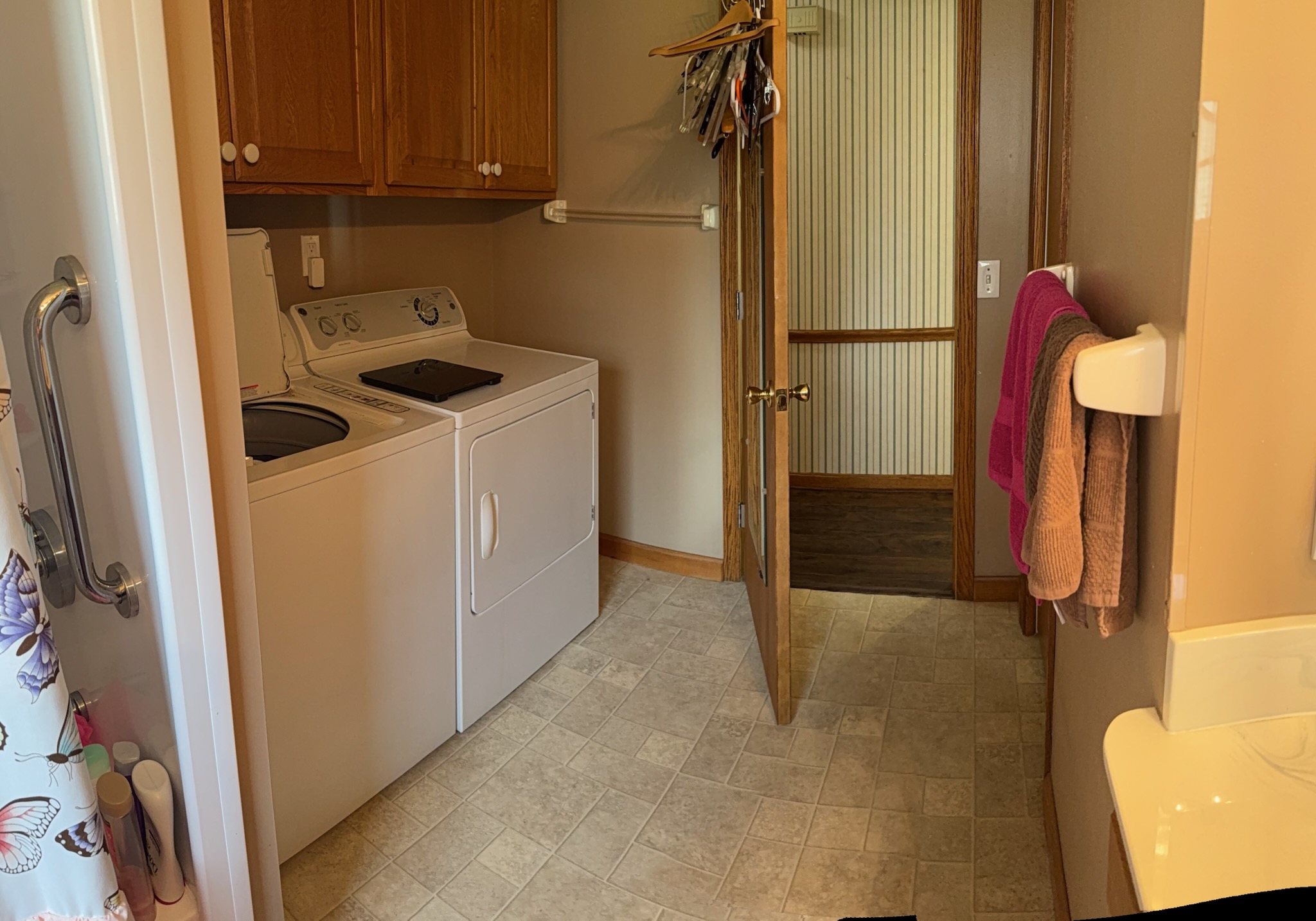 Bathroom/Laundry Room Combo - After
