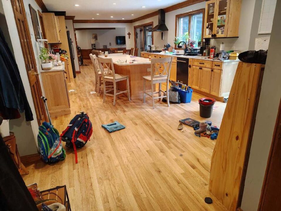 Kitchen Cleaning for a Recurring Client - Before