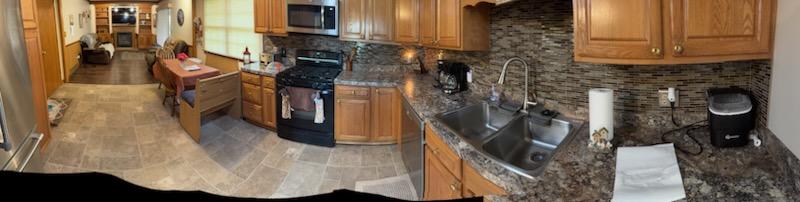 Kitchen Before and after - Before