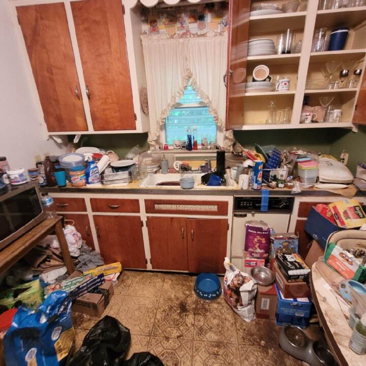 Kitchen Deep Clean - Before
