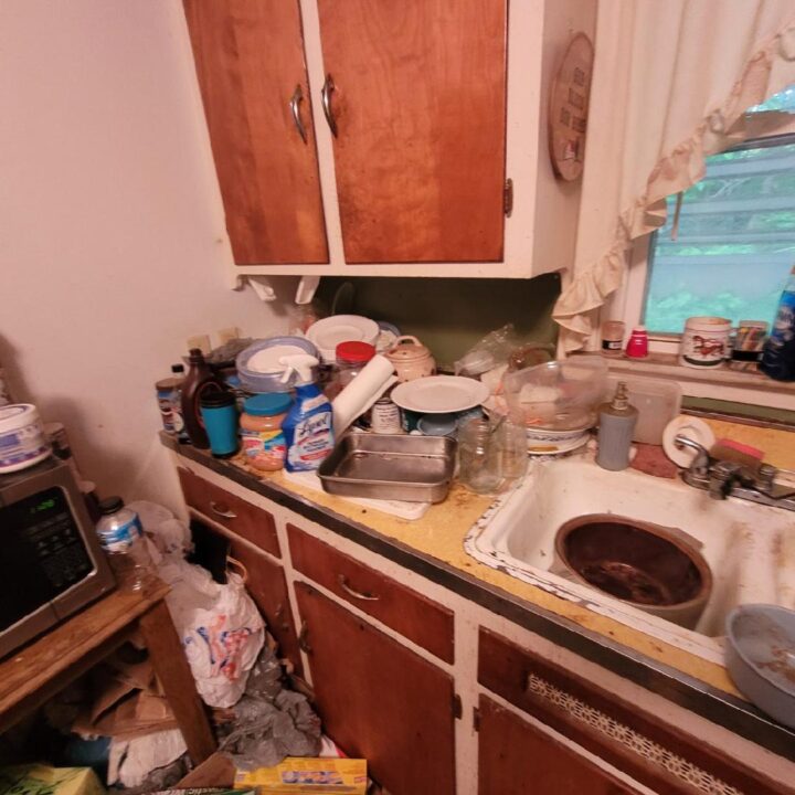 Kitchen Deep Clean - Before