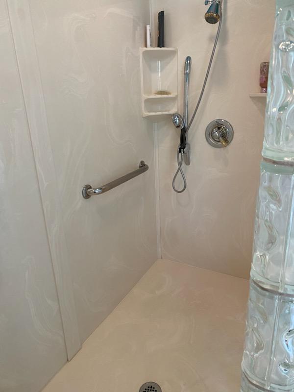 Shower in Bathroom #2 - Before