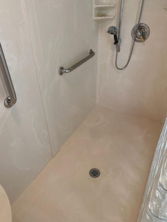 Shower in Bathroom #2 - After