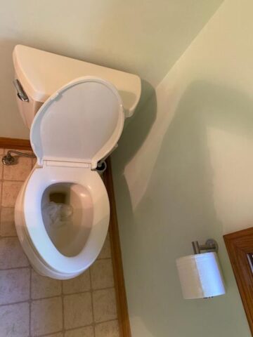 Bathroom #2 Toilet - Before