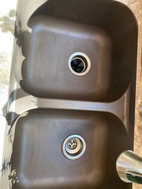 Kitchen Sink Gunk removal - After