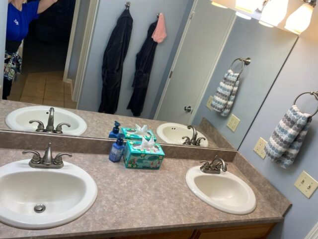Bathroom #3 Vanity - Before