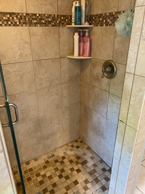 Bathroom #3 Shower Stall - Before