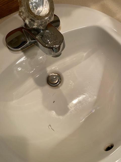 Bathroom #1 Sink - Before