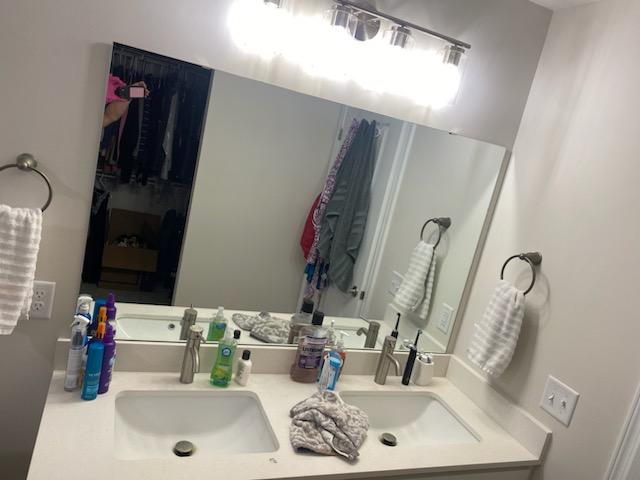 Bathroom #2 Vanity - Before