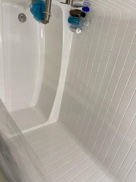 Bathroom #2 Shower Stall - Before