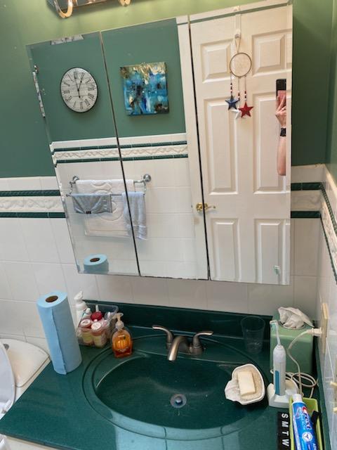 Bathroom #4 Vanity - Before
