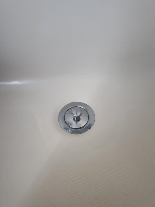 Rust Removal on Drain - After