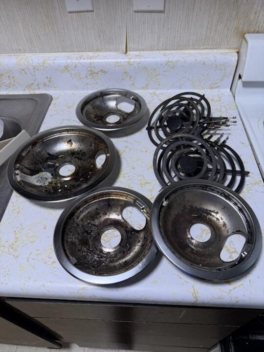 Brackets & Burners - Before