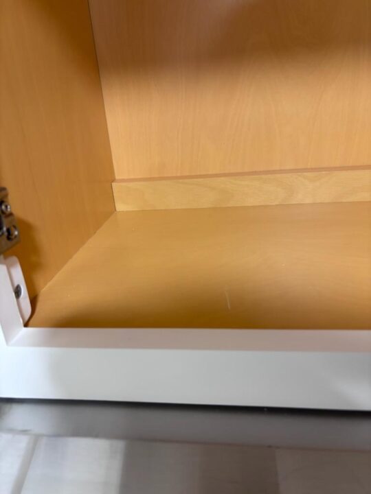 Inside Cabinets - After